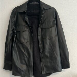 Leather Shacket